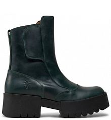 Botki Fly London zielone damskie 
