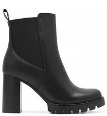 Botki na słupku Jenny Fairy czarne 