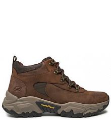 Trzewiki Skechers brązowe męskie 