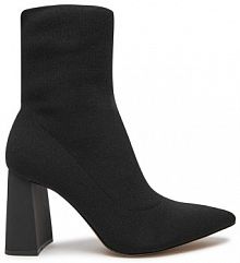 Botki na słupku Aldo czarne 