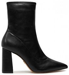 Botki na słupku Aldo czarne 