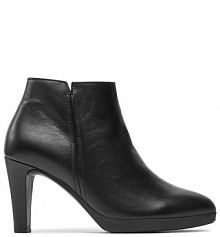 Botki na słupku Gabor czarne 