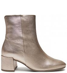 Botki na słupku Gabor złote 