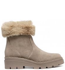 Botki Geox beżowe damskie 