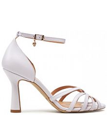 Sandały na słupku R.Polański złote 