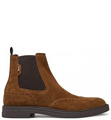 Sztyblety BOSS brązowe męskie 