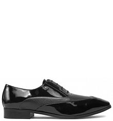 Półbuty wizytowe Baldowski czarne męskie 