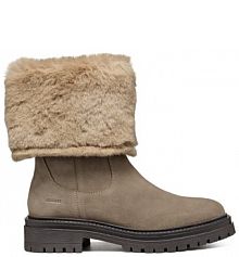 Kozaki Geox beżowe damskie 