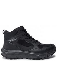 Buty trekkingowe wysokie Jack Wolfskin czarne męskie 