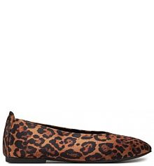 Baleriny Unisa brązowe damskie 