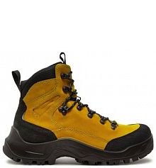 Buty trekkingowe wysokie ECCO żółte męskie 