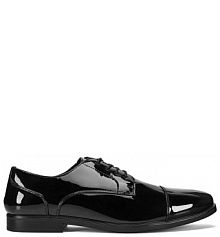 Półbuty wizytowe Lanetti czarne męskie 