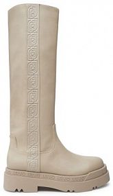 Kozaki Liu Jo beżowe damskie 