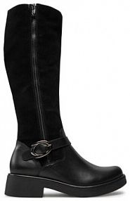 Kozaki Caprice czarne damskie 