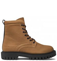 Trapery Tommy Hilfiger brązowe męskie 