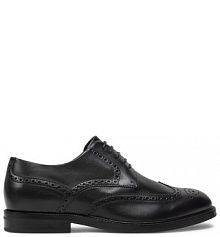 Półbuty wizytowe BOSS czarne męskie 