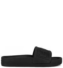 Klapki Hunter czarne męskie 