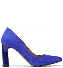 Czółenka R.Polański niebieskie 