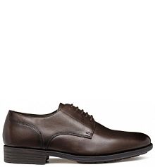 Półbuty wizytowe Geox brązowe męskie 