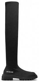 Kozaki LOVE MOSCHINO czarne damskie 