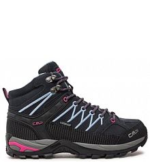 Buty trekkingowe wysokie CMP granatowe damskie 
