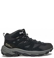 Buty trekkingowe wysokie Jack Wolfskin szare męskie 