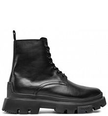 Trapery HUGO czarne męskie 