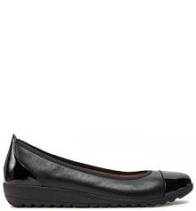 Baleriny Caprice czarne damskie 