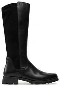 Kozaki Caprice czarne damskie 