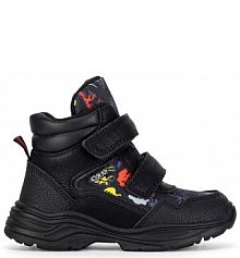 Trzewiki Action Boy czarne dziecięce 