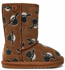 Śniegowce EMU Australia brązowe dziecięce 