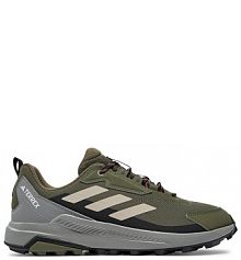 Buty trekkingowe niskie adidas zielone męskie 
