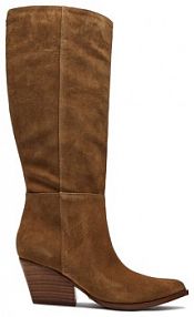 Kozaki na obcasie Guess brązowe 