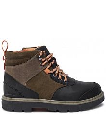 Trzewiki Clarks khaki dziecięce 