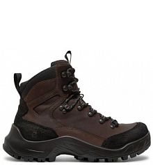 Buty trekkingowe wysokie ECCO brązowe męskie 