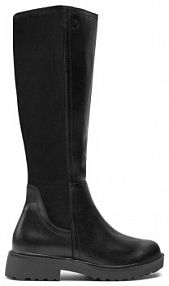 Kozaki Caprice czarne damskie 