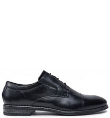 Półbuty wizytowe Bugatti czarne męskie 