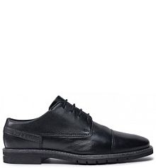 Półbuty wizytowe Bugatti czarne męskie 