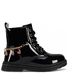 Kozaki Nelli Blu czarne dziecięce 