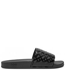 Klapki BOSS czarne męskie 