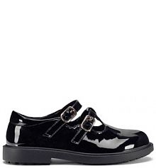 Półbuty Nelli Blu czarne dziecięce 