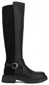 Kozaki Clara Barson czarne damskie 