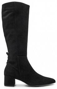 Kozaki na obcasie HÖGL czarne 