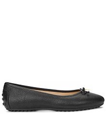 Baleriny LAUREN RALPH LAUREN czarne damskie 