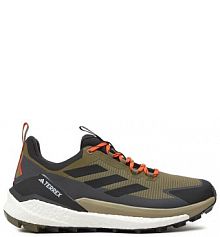 Buty trekkingowe niskie adidas zielone męskie 