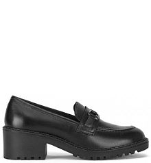 Półbuty na obcasie Lasocki czarne damskie 