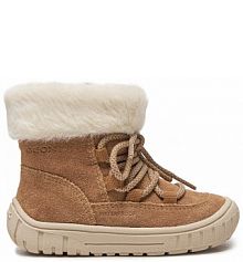 Kozaki Geox brązowe dziecięce 