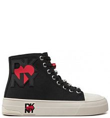 Trampki wysokie DKNY czarne damskie 