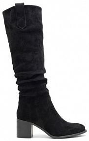 Kozaki na obcasie Jenny Fairy czarne 