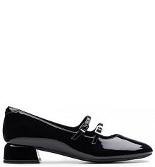 Baleriny Clarks czarne damskie 